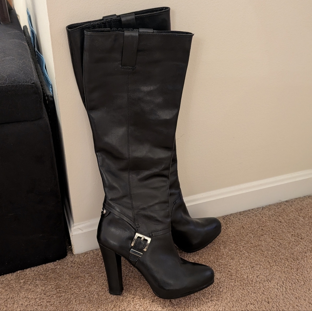 Michael Kors Black Heeled Boots